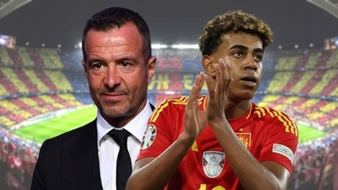 Lamine Yamal đang bị ‘siêu cò’ Jorge Mendes làm hư?